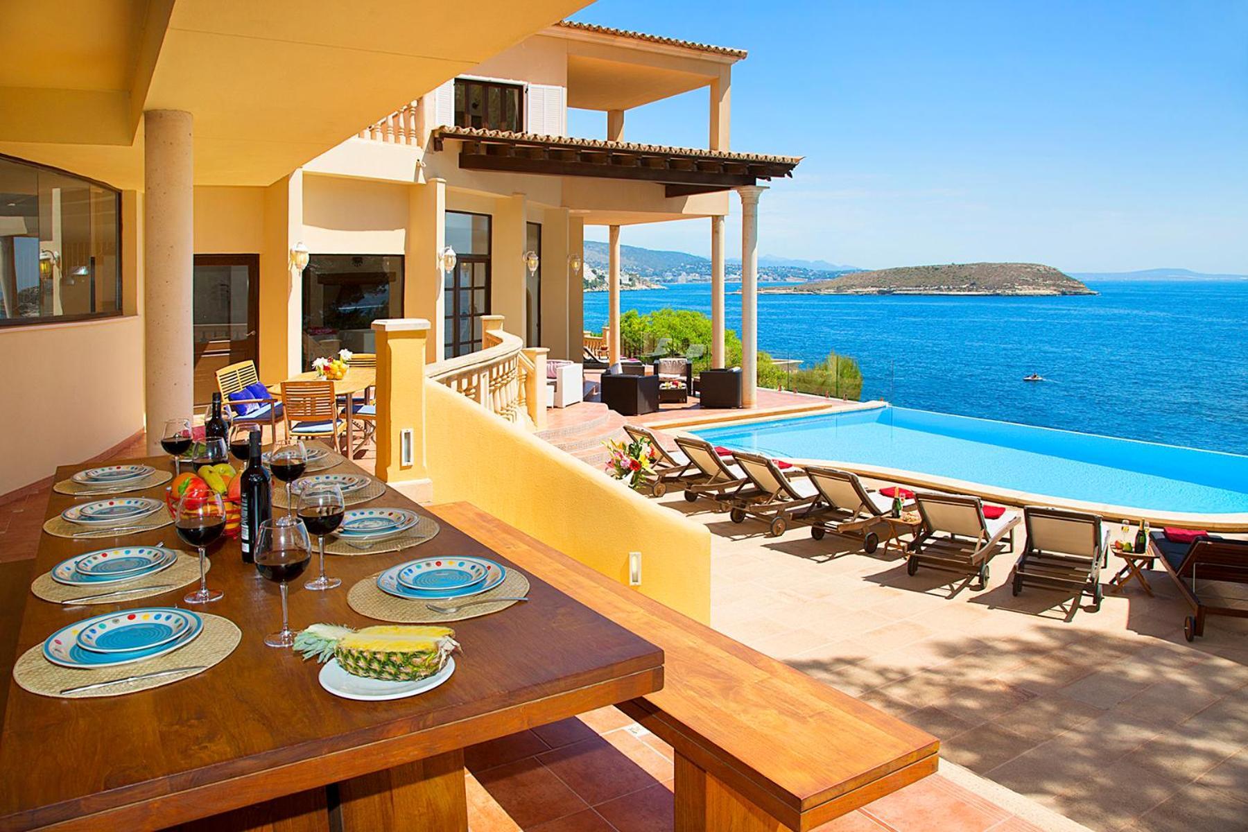 Villa Juan Carlos Cala Vinas  Luaran gambar