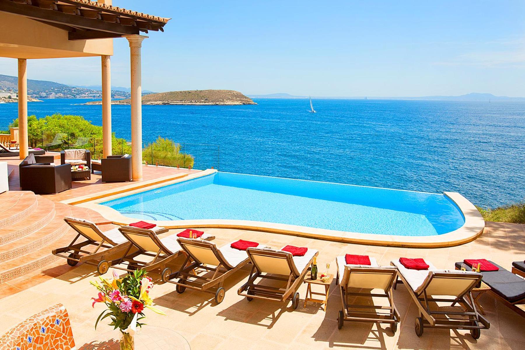 Villa Juan Carlos Cala Vinas  Luaran gambar