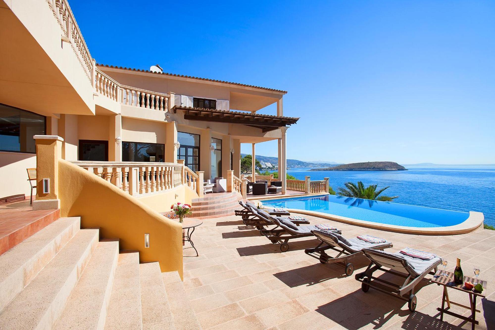 Villa Juan Carlos Cala Vinas  Luaran gambar
